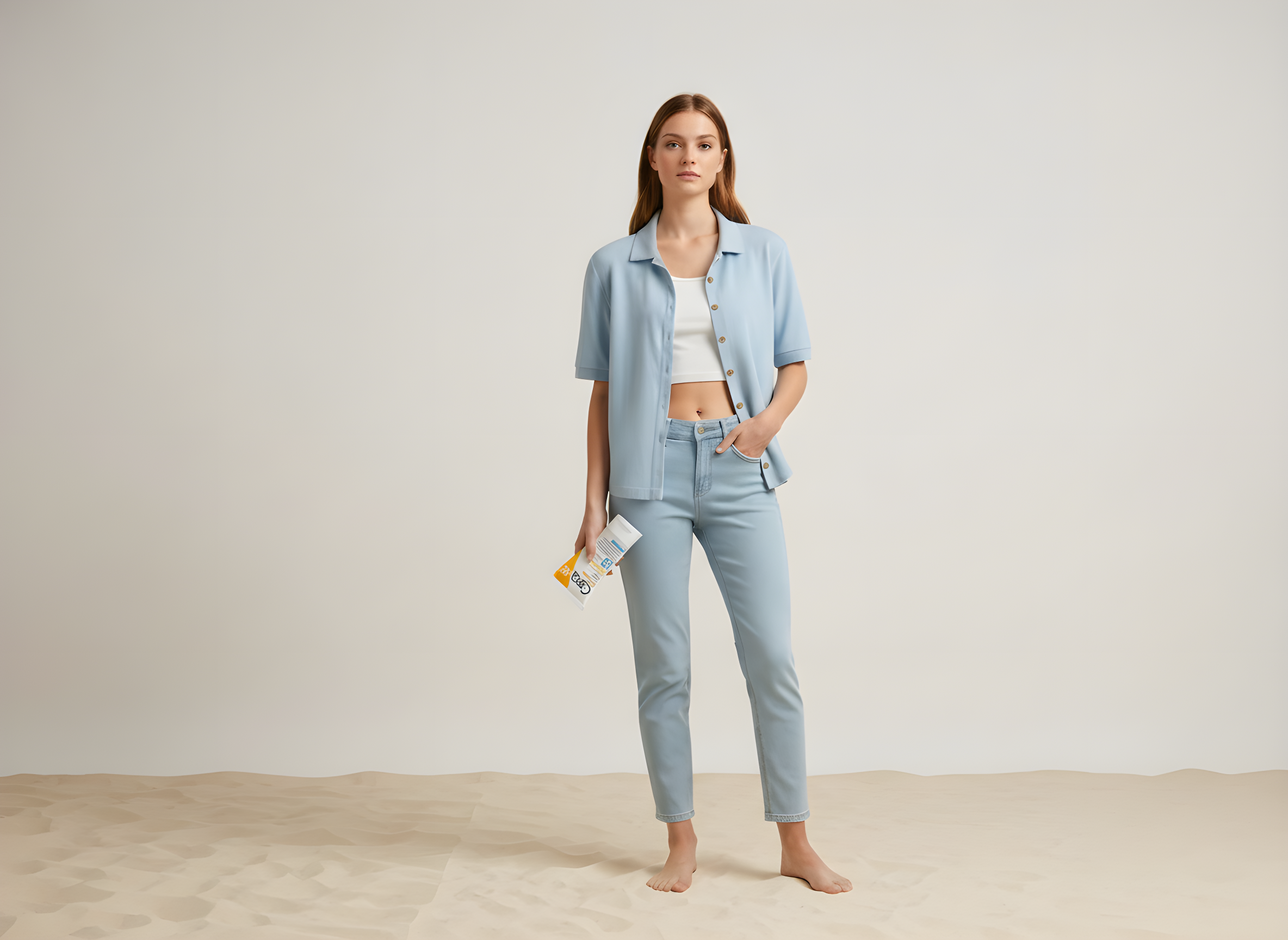 AI product photoshoot output