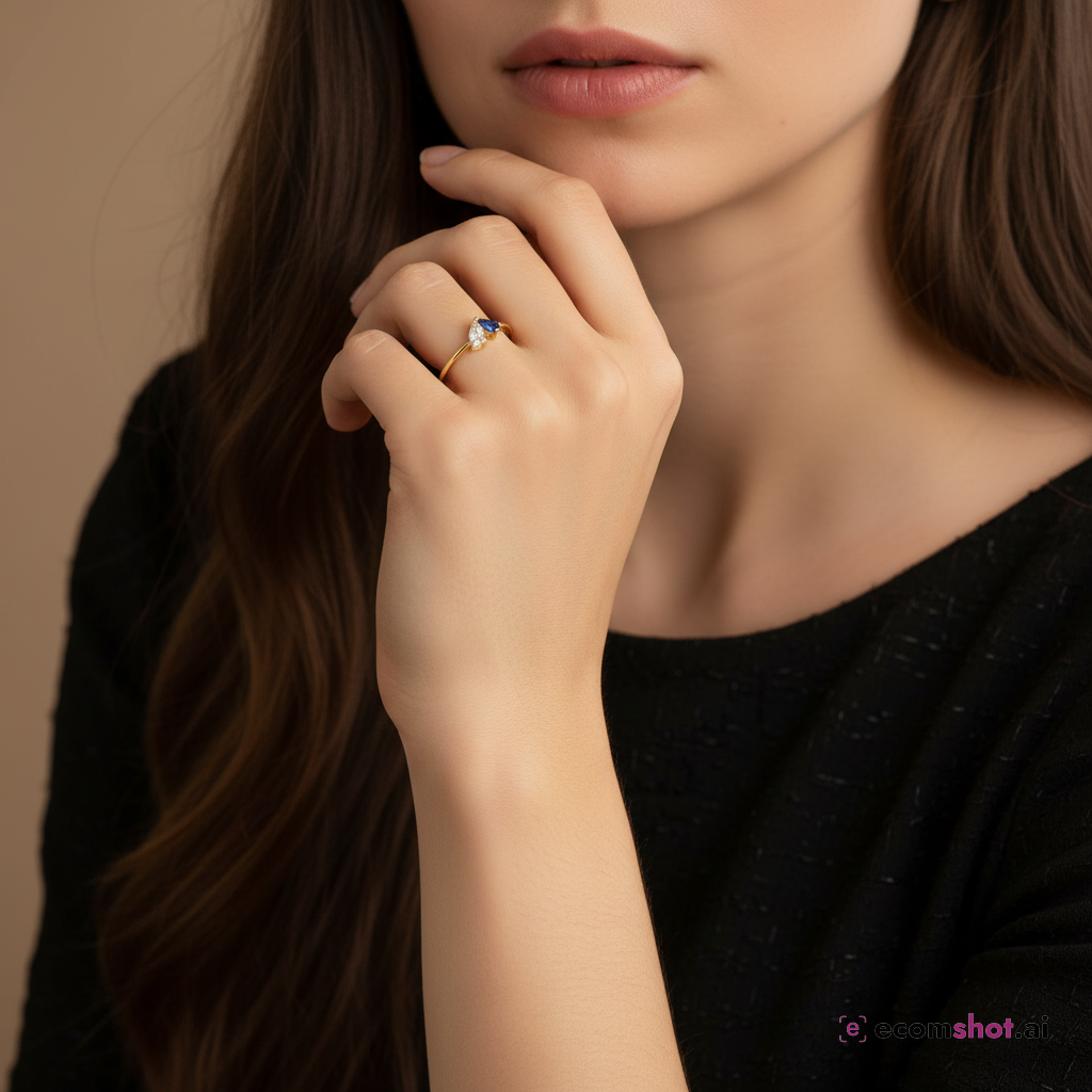 AI product photoshoot output