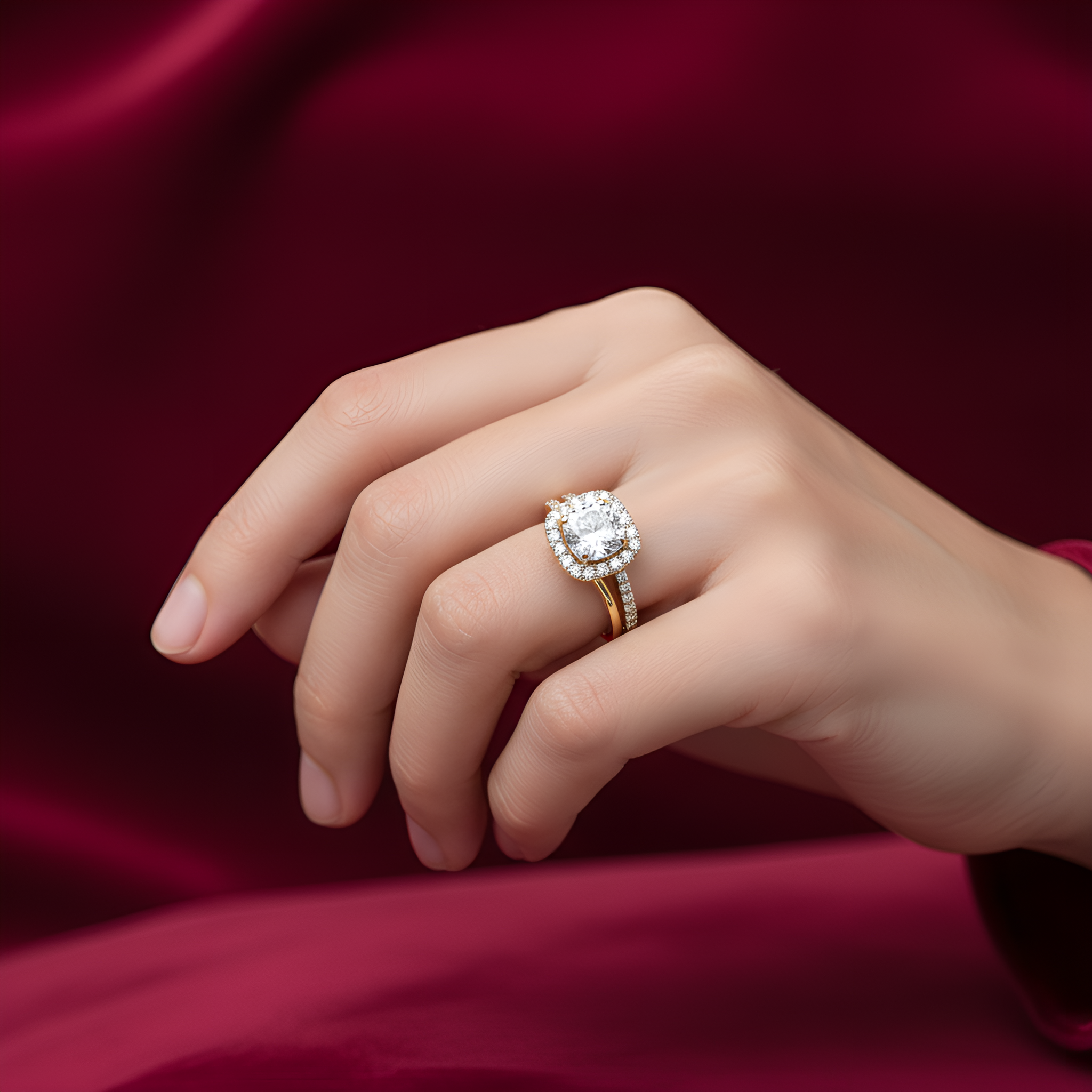 AI product photoshoot output