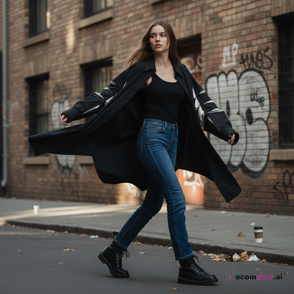 AI product photoshoot output