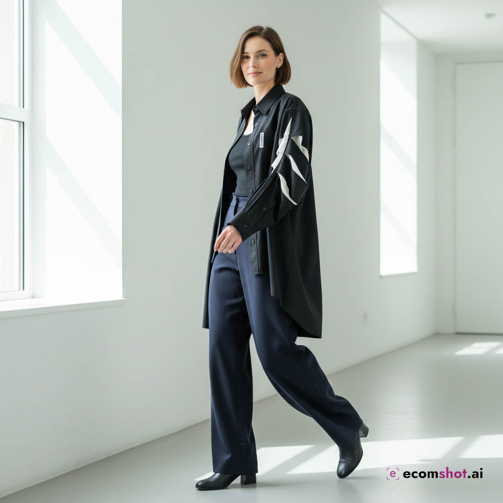 AI product photoshoot output