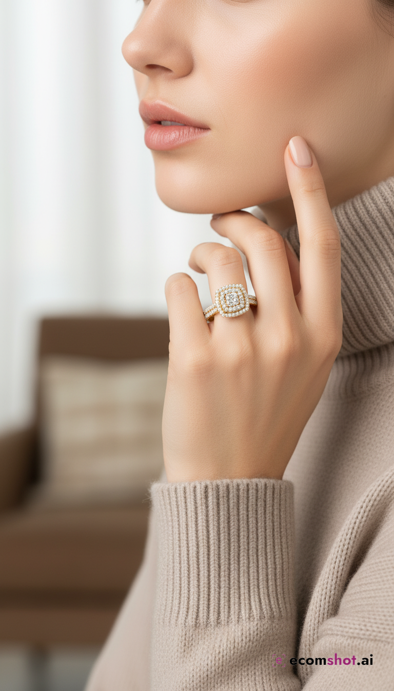 AI product photoshoot output