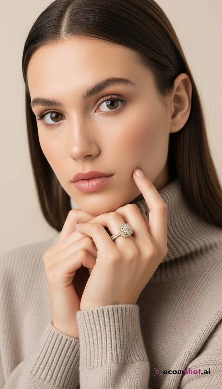 AI product photoshoot output