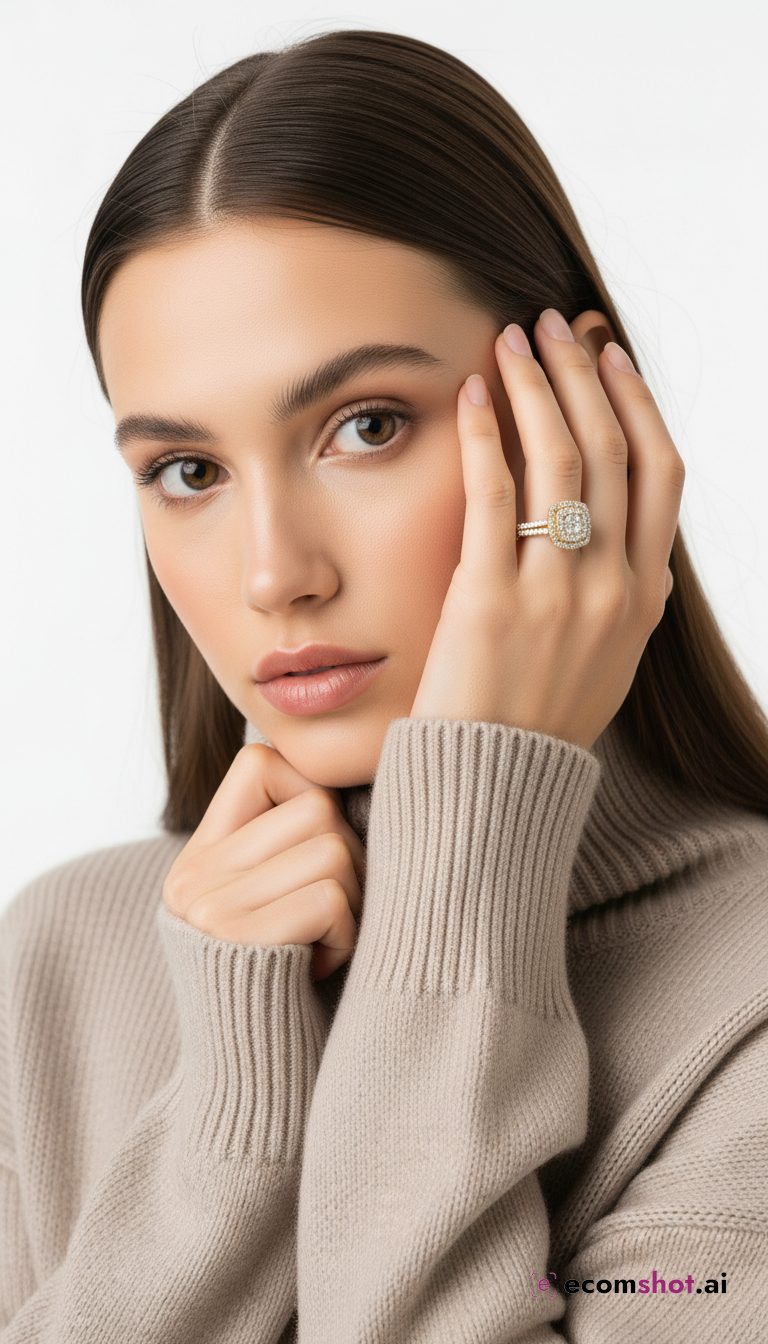 AI product photoshoot output