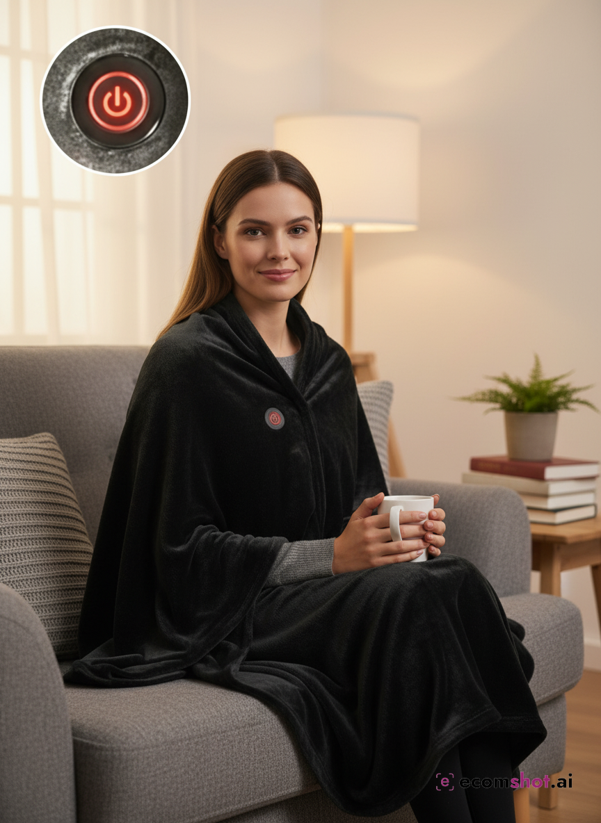 AI product photoshoot output