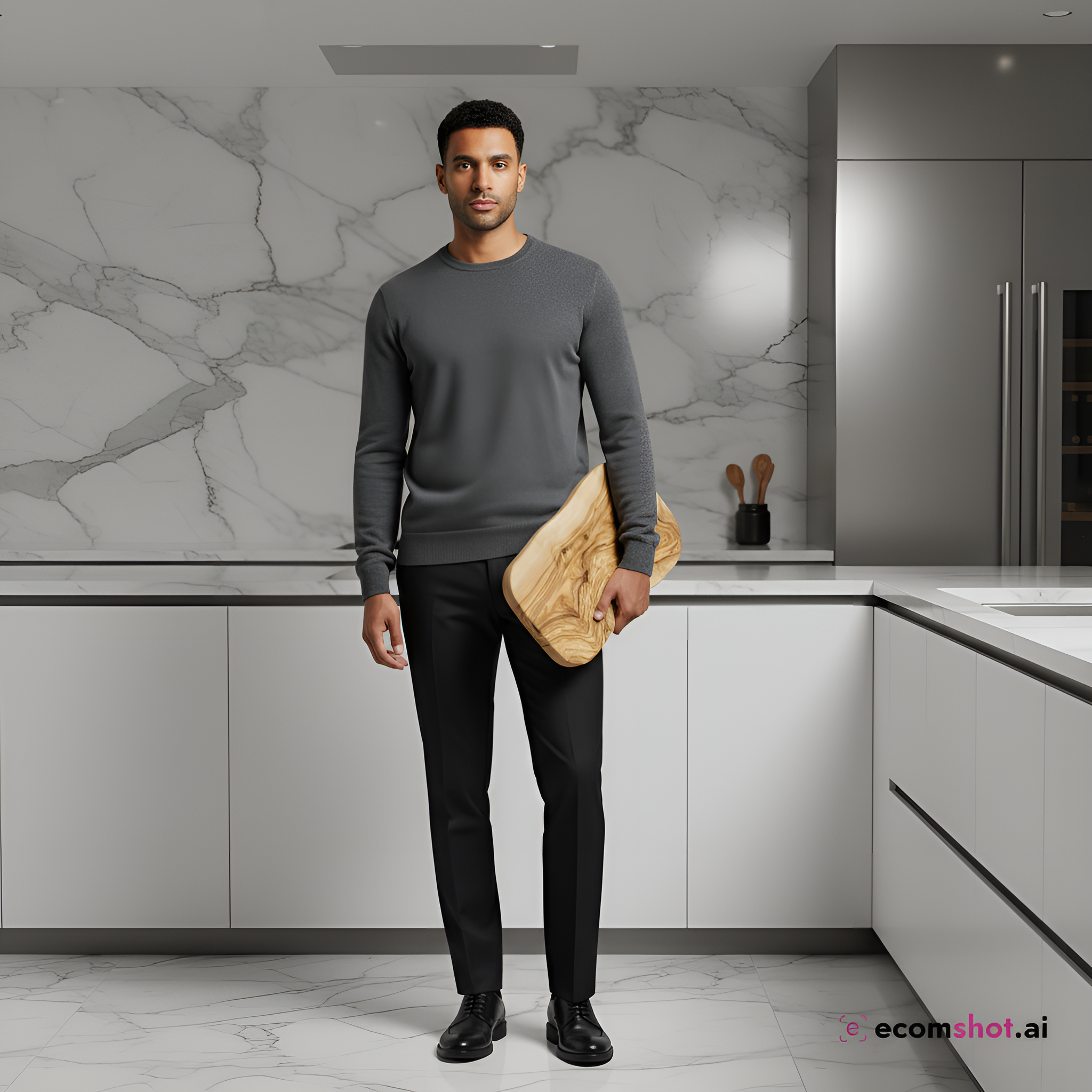 AI product photoshoot output