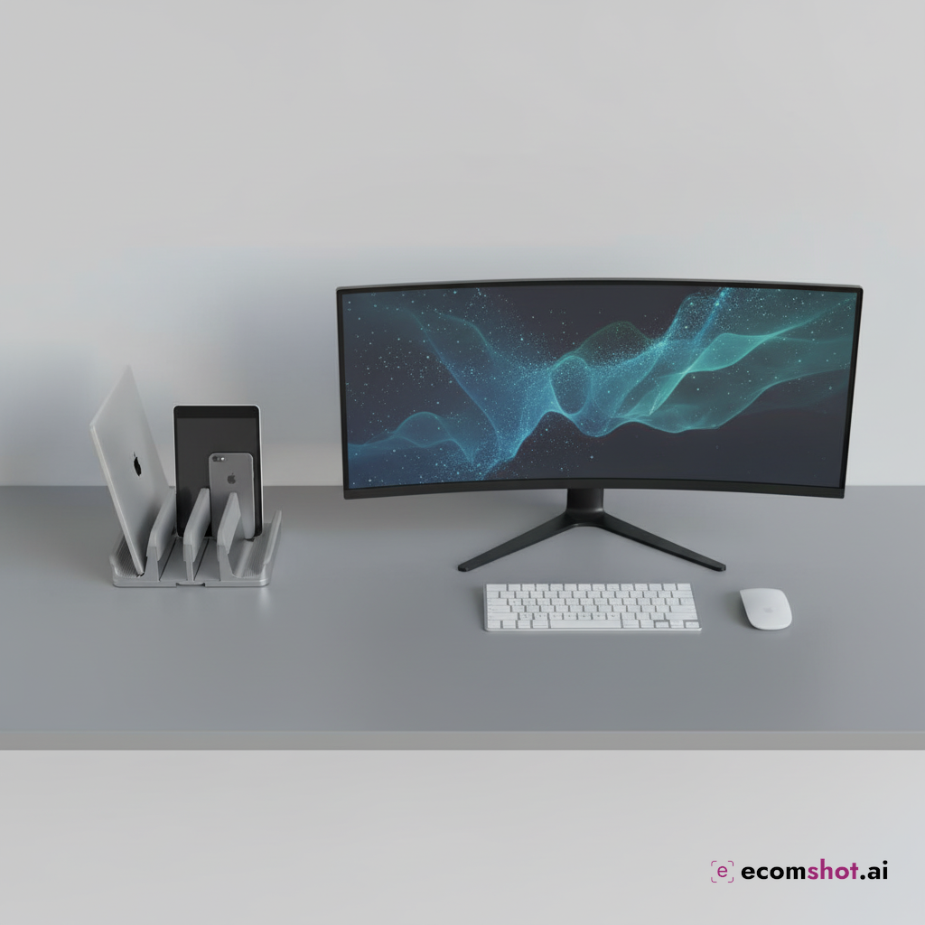 AI product photoshoot output