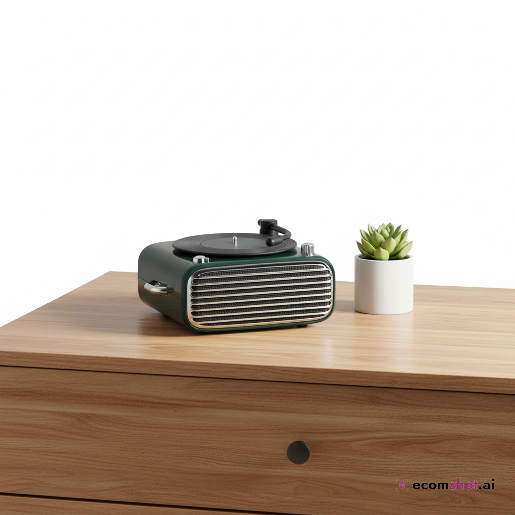 AI product photoshoot output