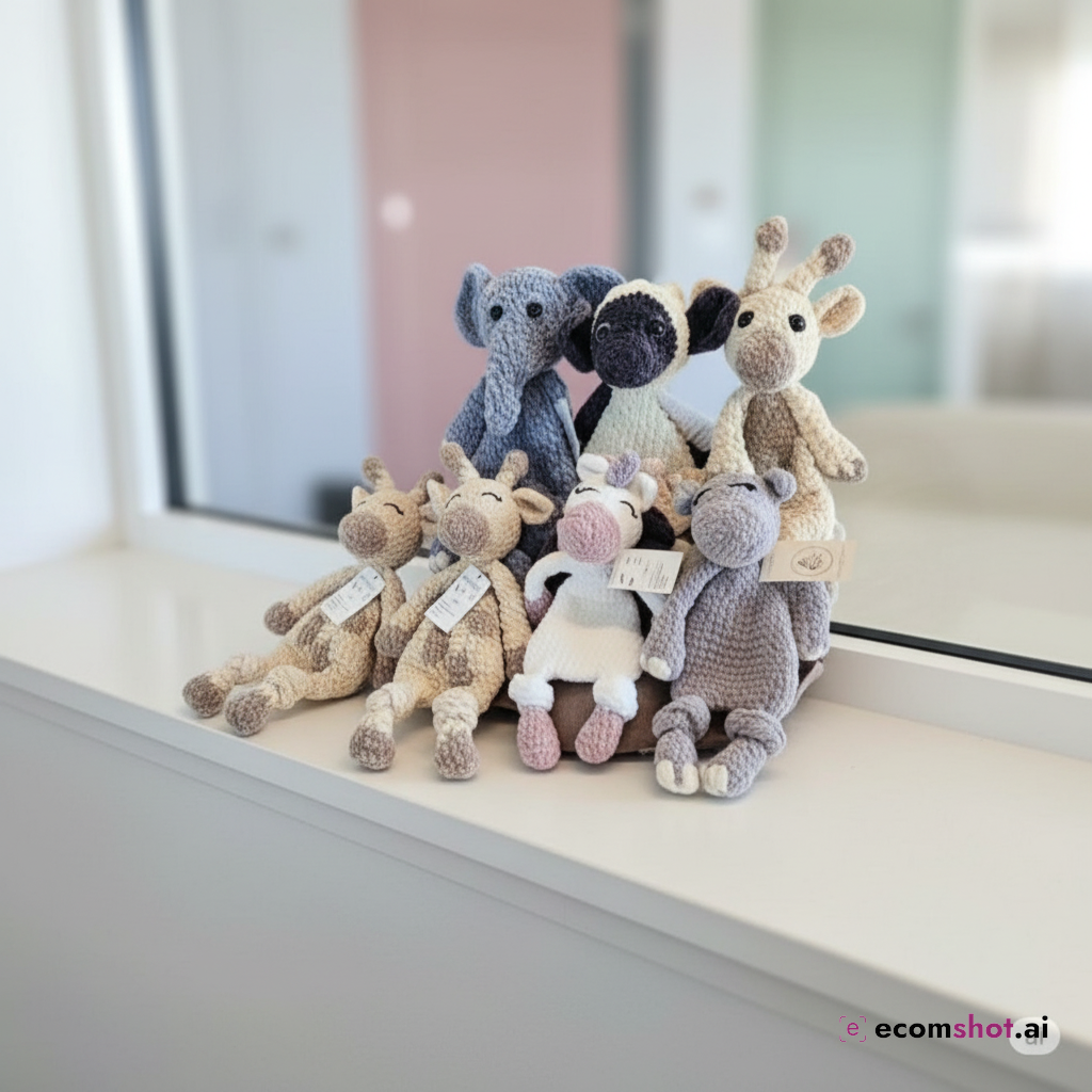 AI product photoshoot output