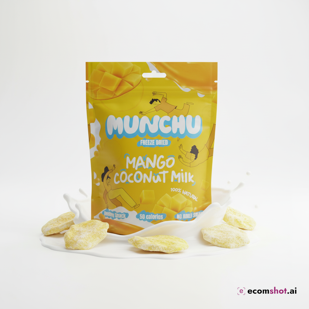 AI product photoshoot output