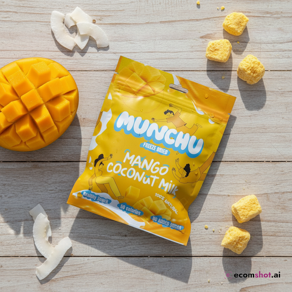 AI product photoshoot output