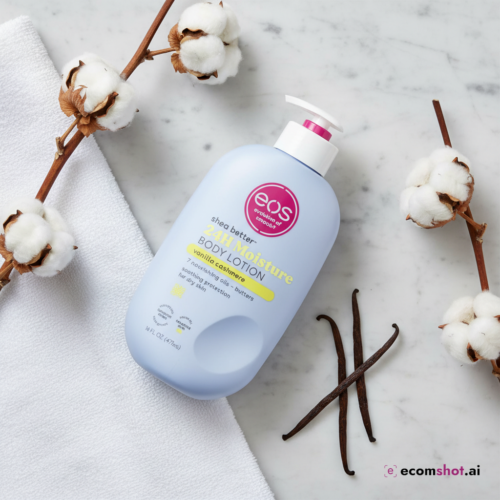 AI product photoshoot output