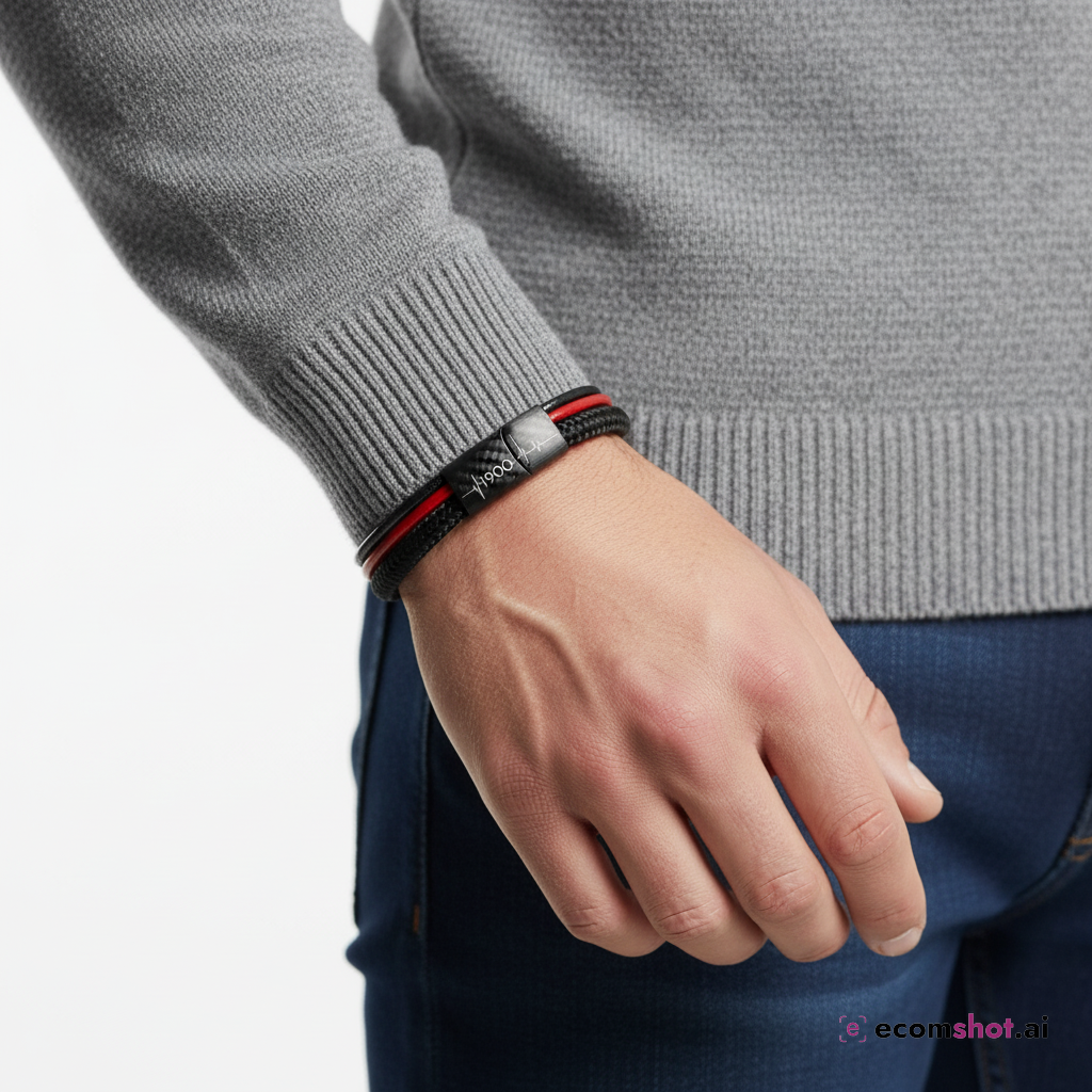 AI product photoshoot output