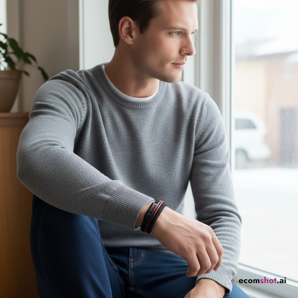 AI product photoshoot output