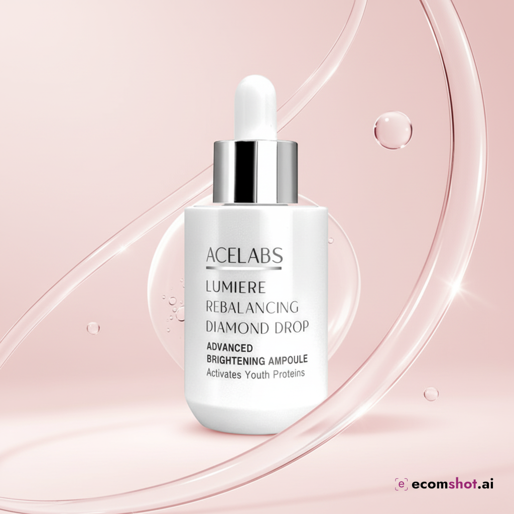 AI product photoshoot output