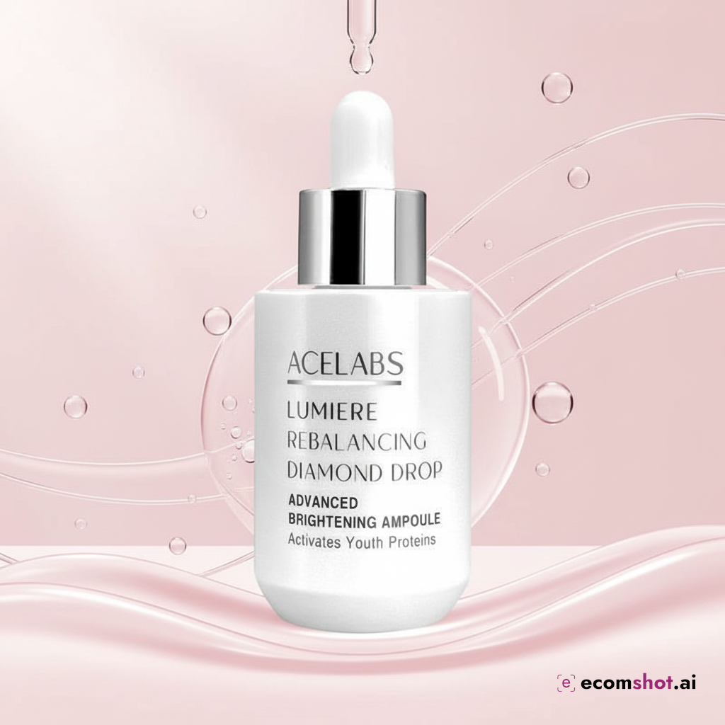 AI product photoshoot output