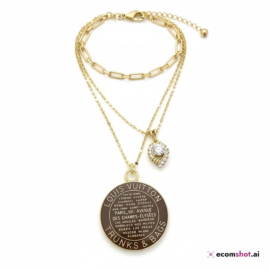 AI product photoshoot output