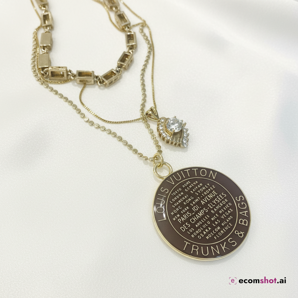 AI product photoshoot output