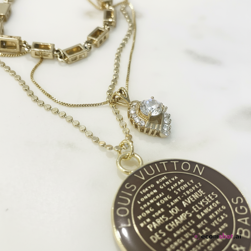 AI product photoshoot output