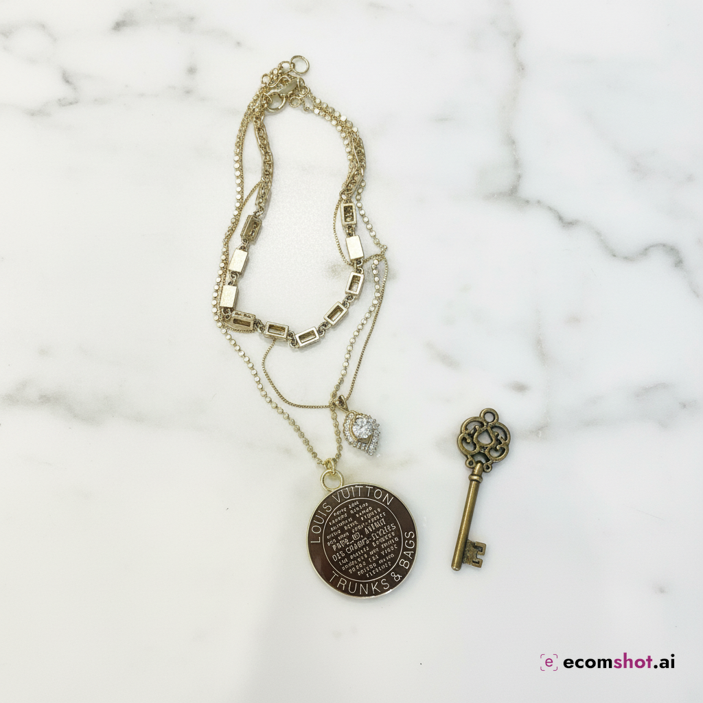 AI product photoshoot output