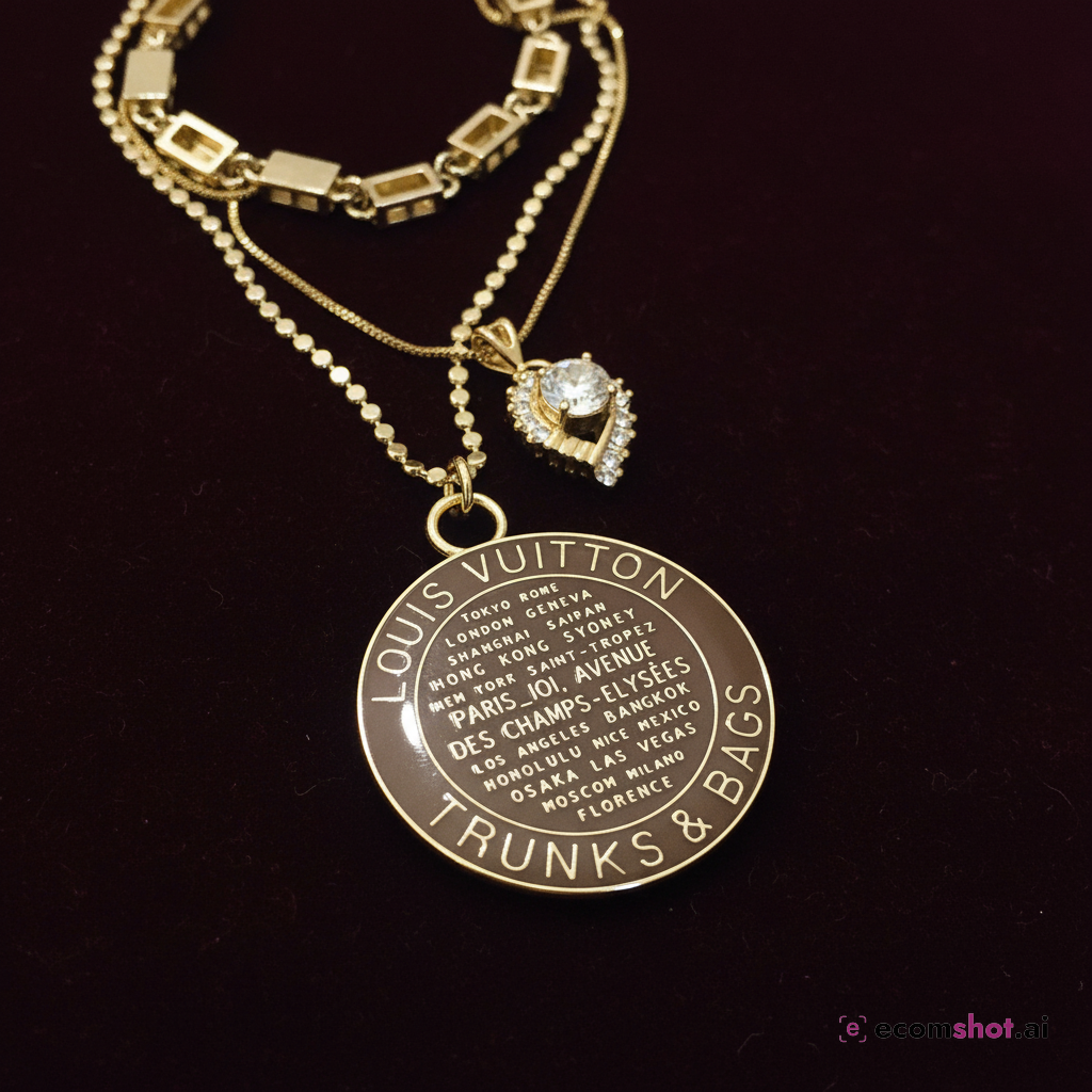 AI product photoshoot output