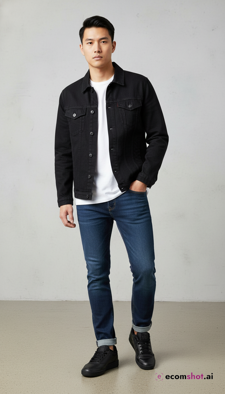 AI product photoshoot output