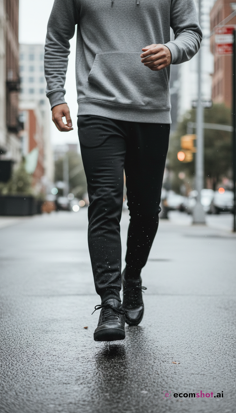 AI product photoshoot output