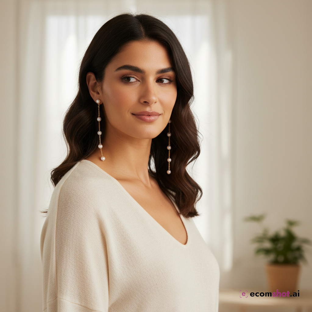 AI product photoshoot output