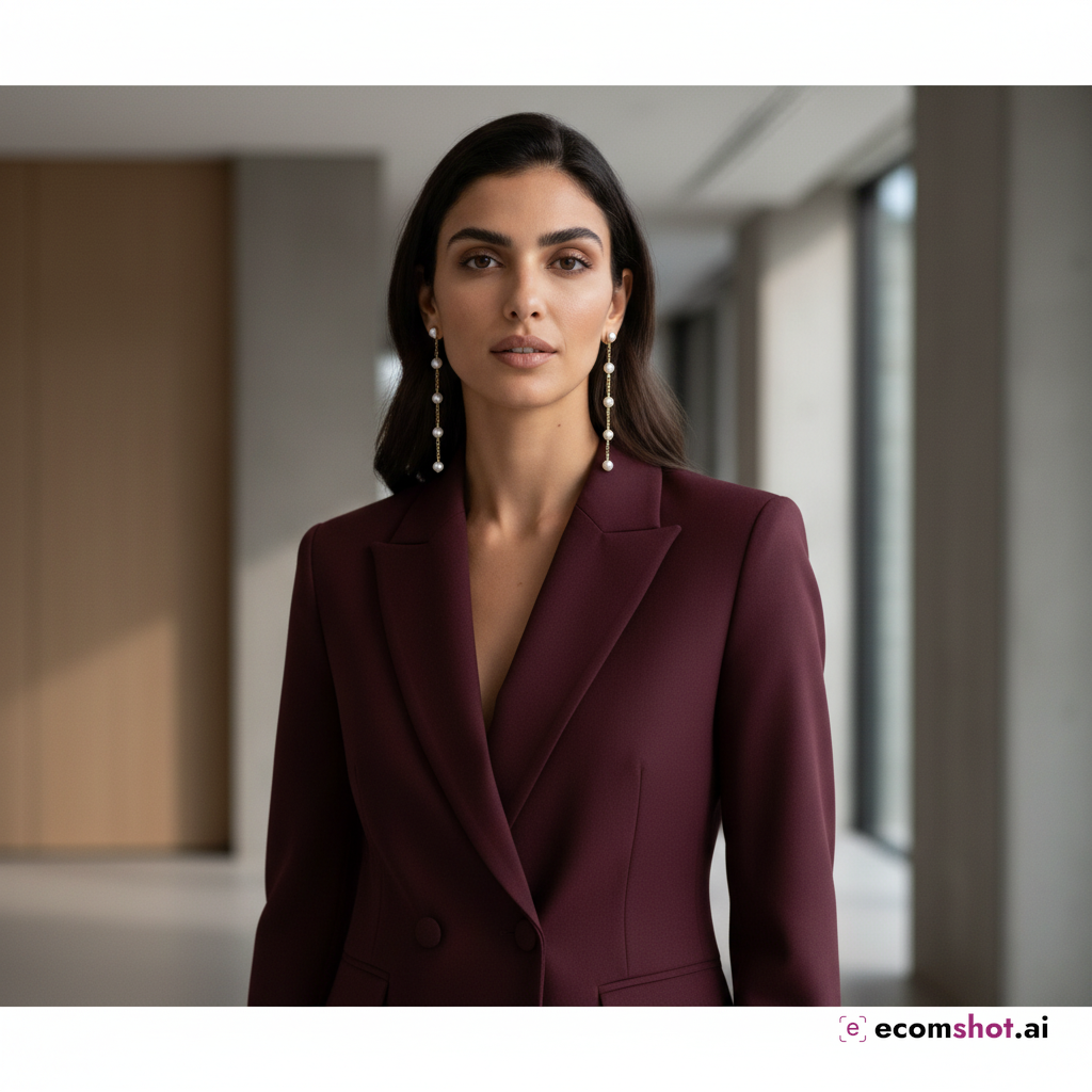 AI product photoshoot output