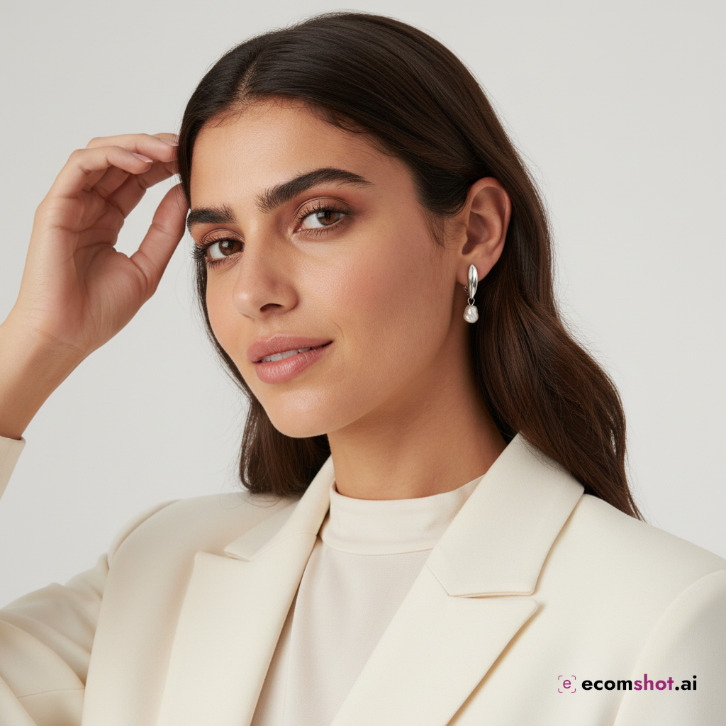 AI product photoshoot output