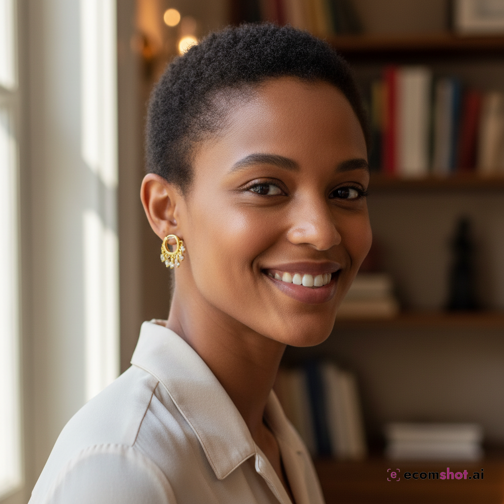 AI product photoshoot output