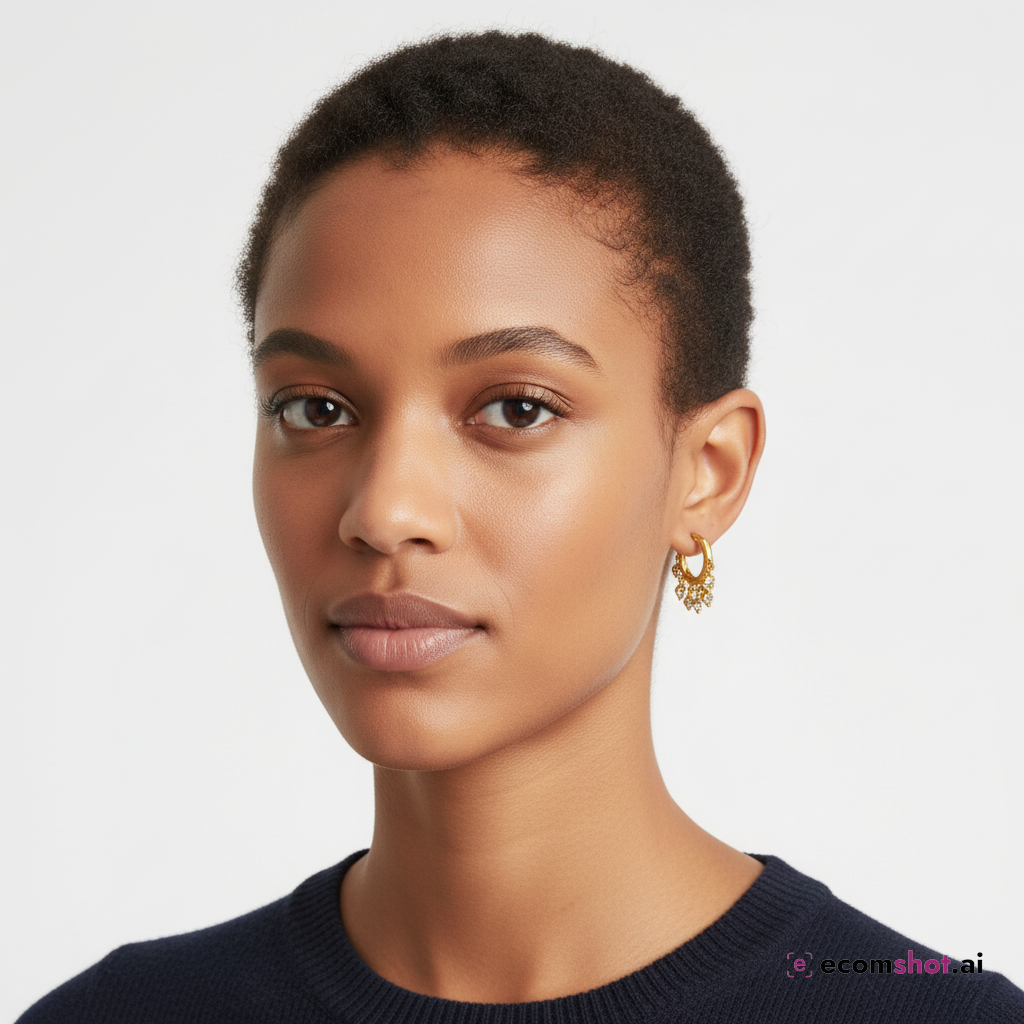 AI product photoshoot output