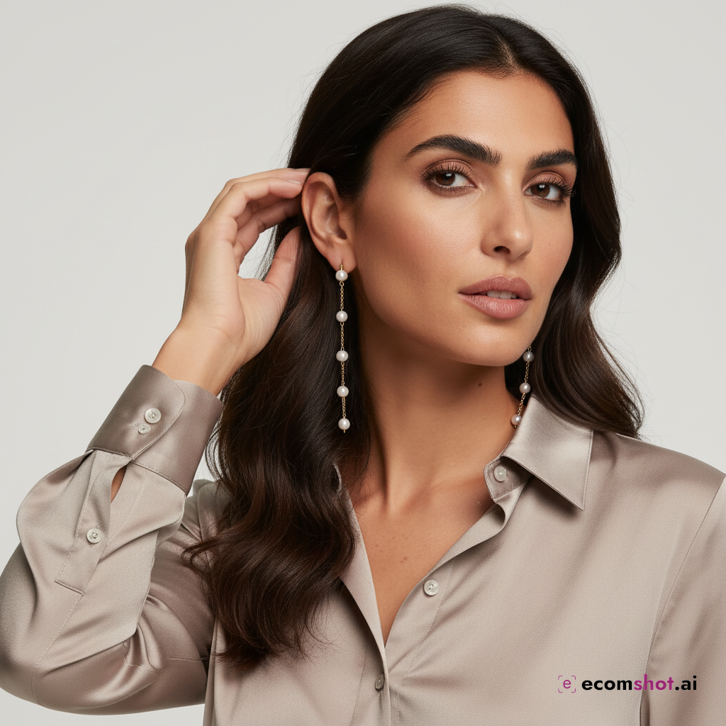 AI product photoshoot output