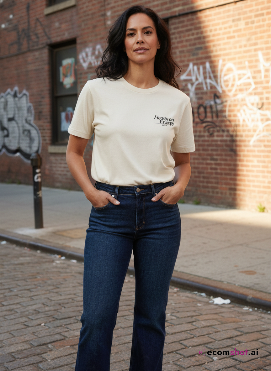 AI product photoshoot output