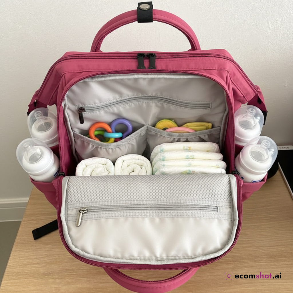 AI product photoshoot output