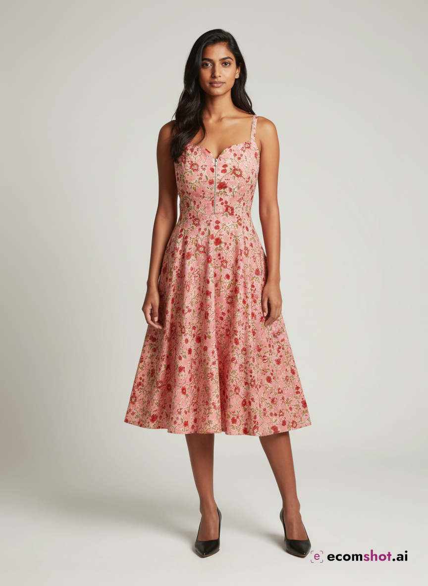 AI product photoshoot output