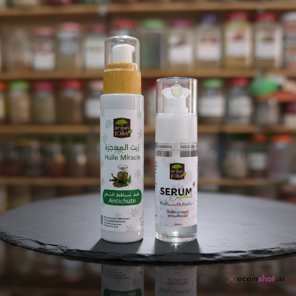 AI product photoshoot output