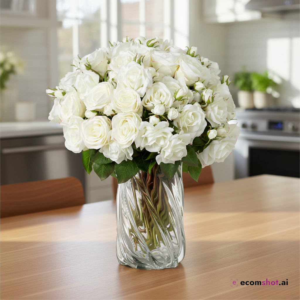 AI product photoshoot output