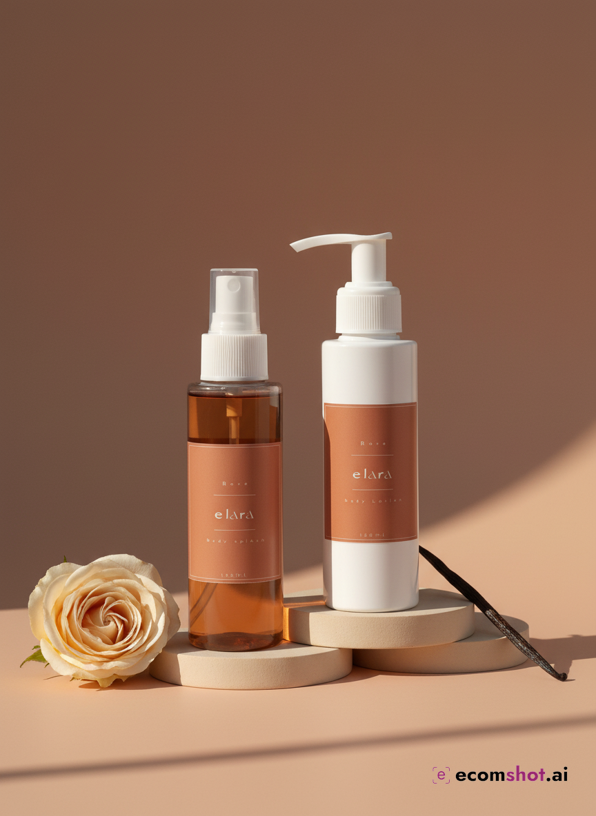 AI product photoshoot output