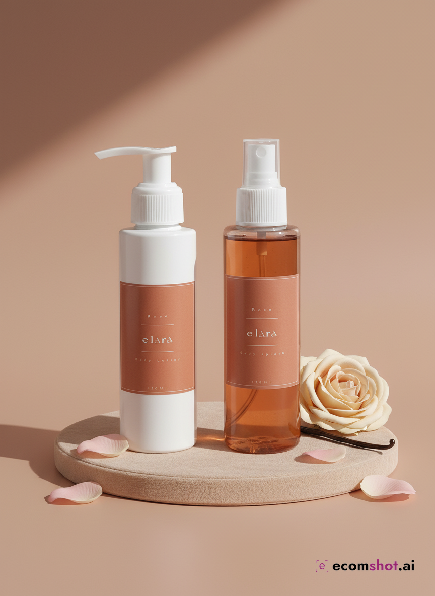 AI product photoshoot output