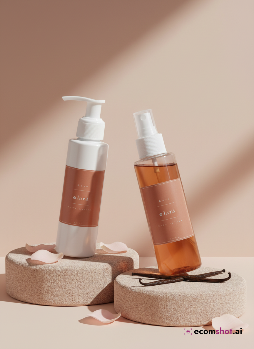 AI product photoshoot output