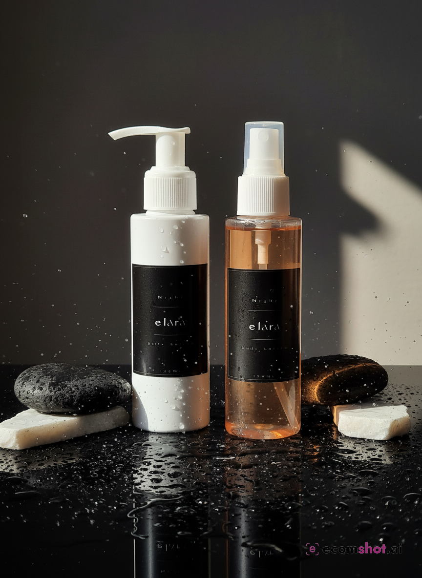 AI product photoshoot output