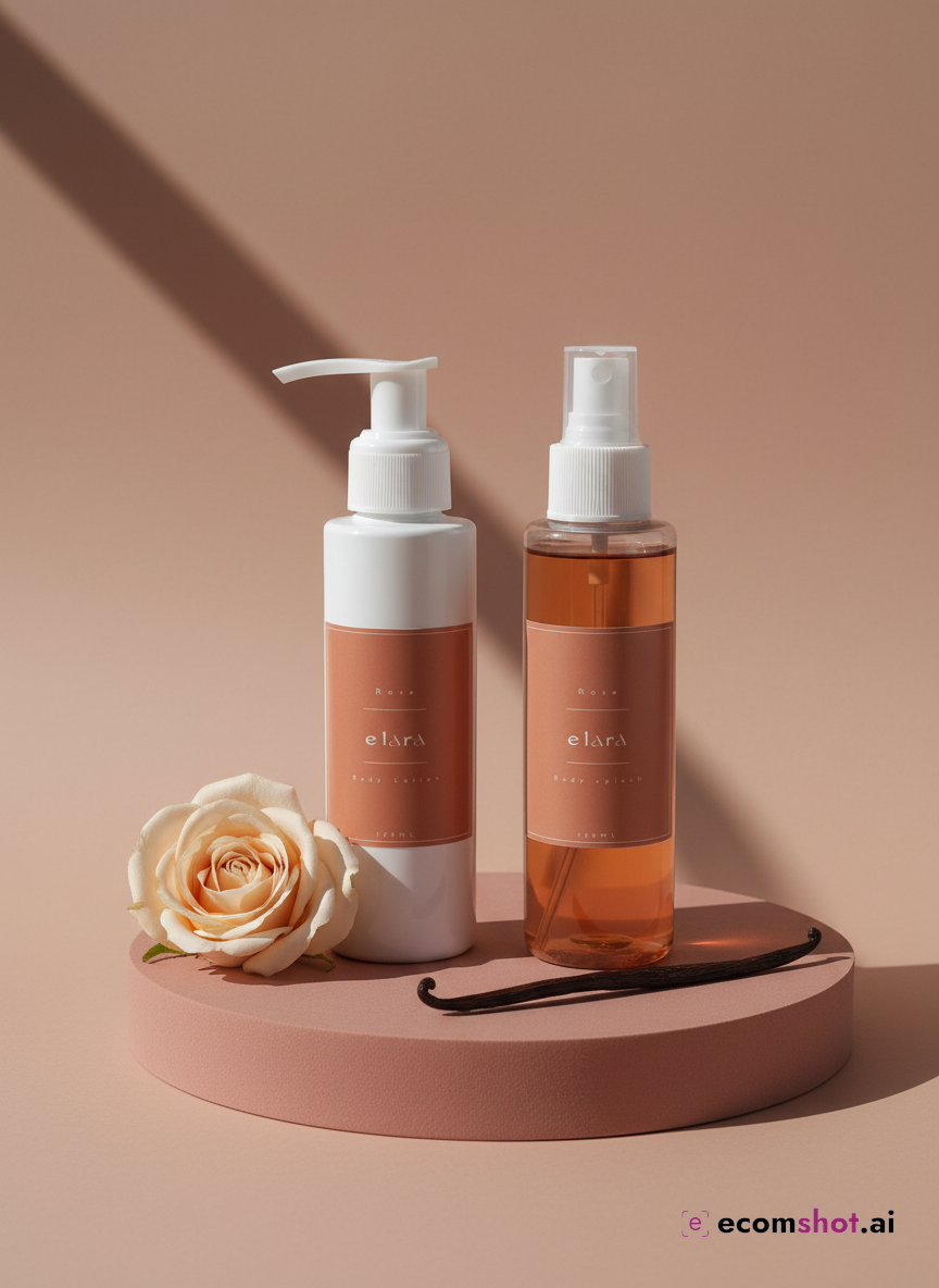 AI product photoshoot output