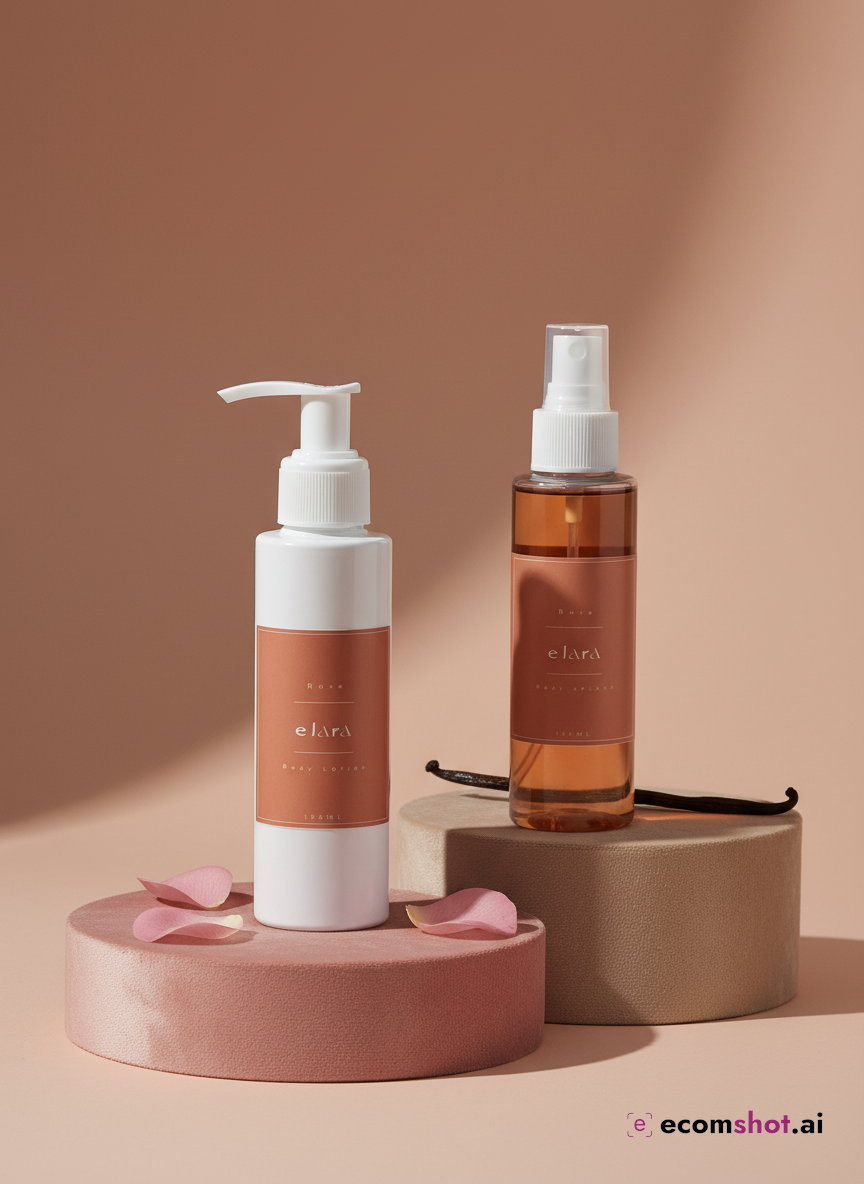 AI product photoshoot output