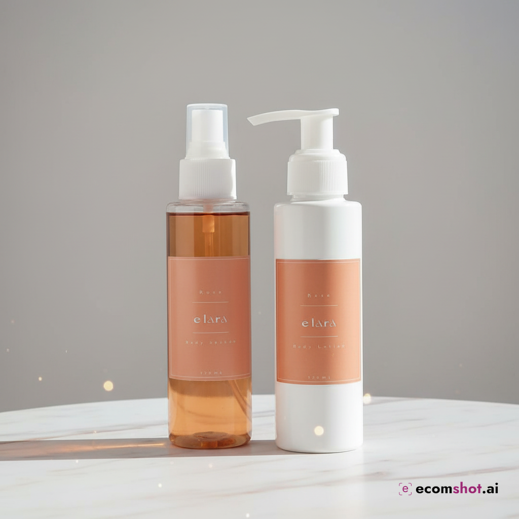 AI product photoshoot output