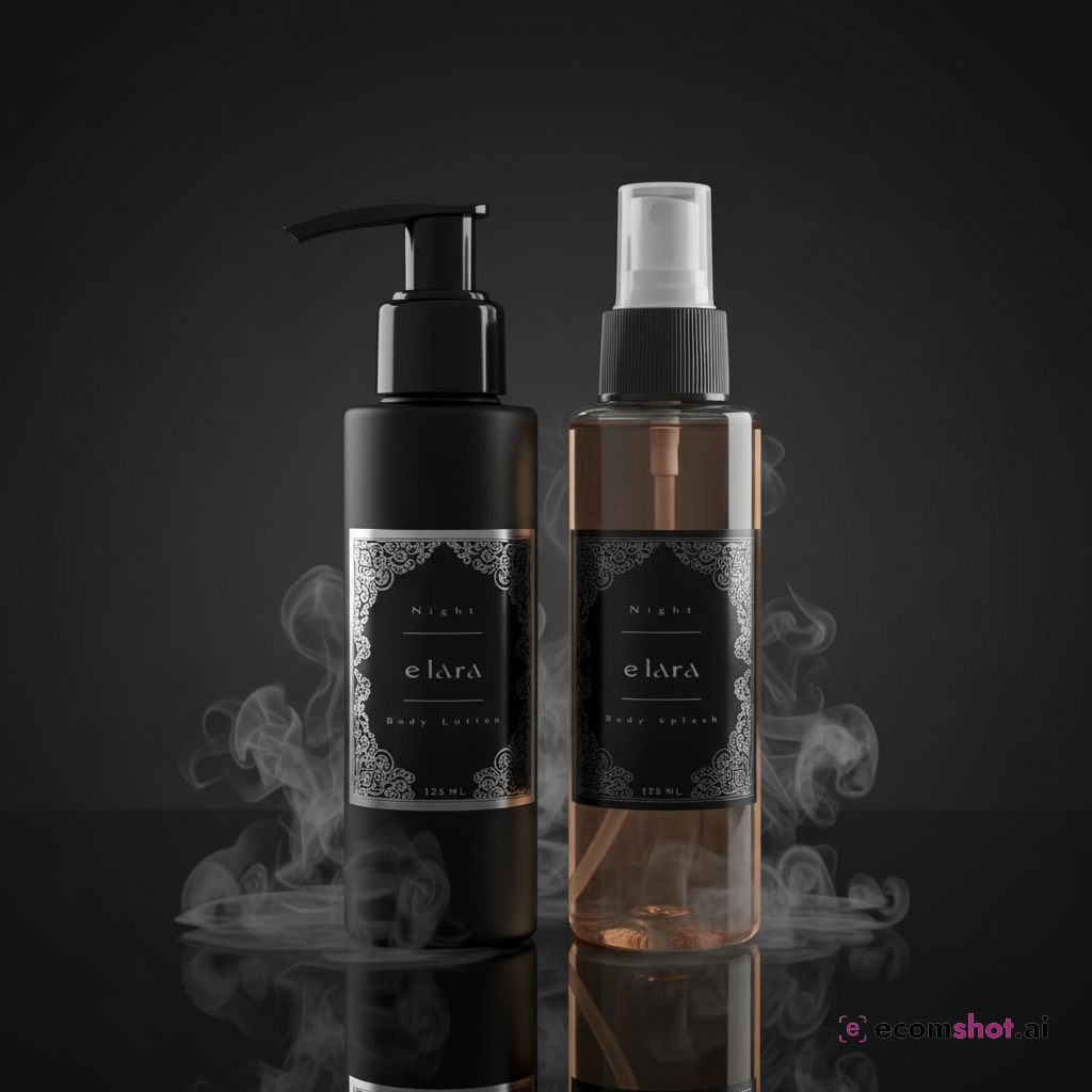 AI product photoshoot output