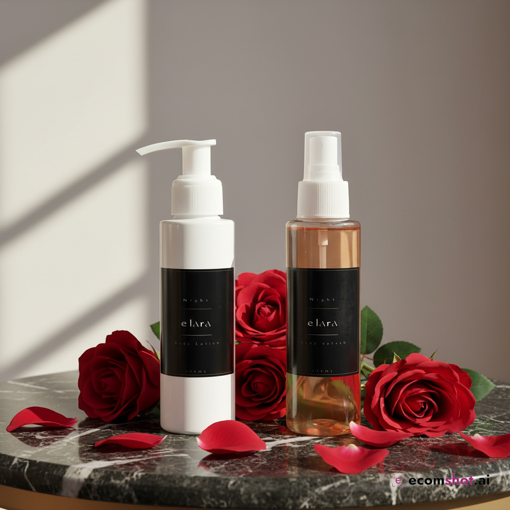 AI product photoshoot output