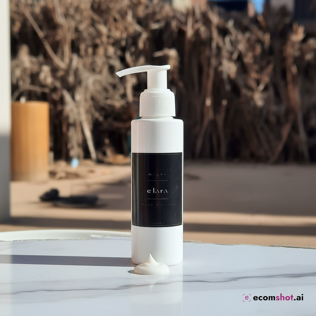 AI product photoshoot output