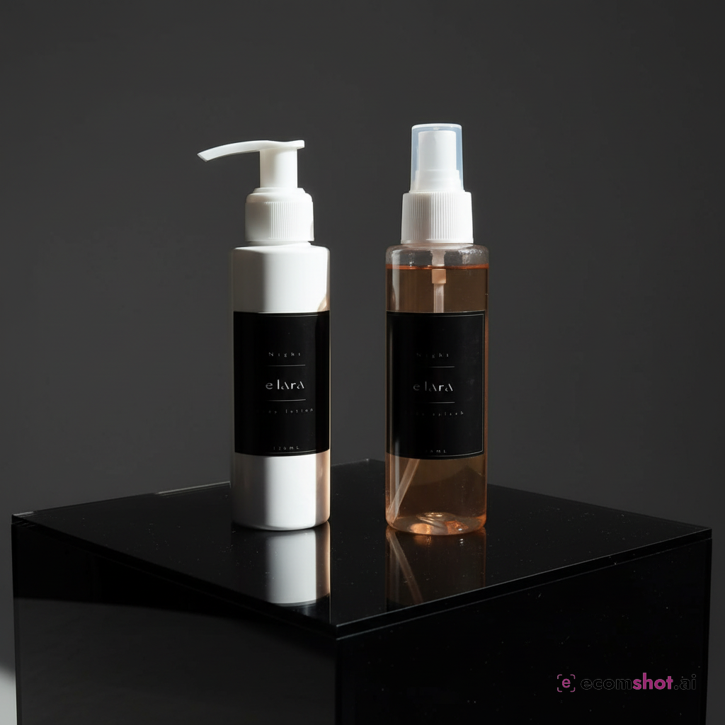 AI product photoshoot output