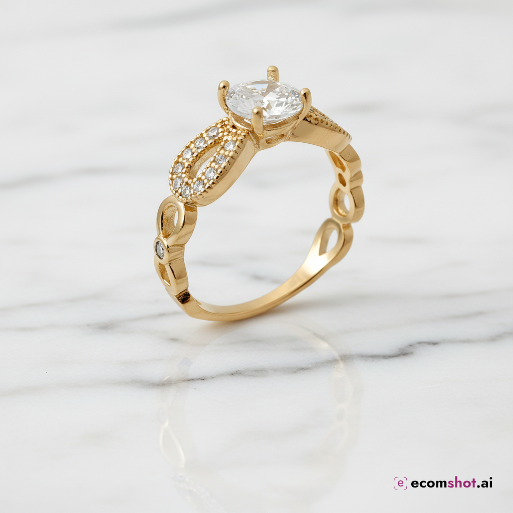 AI product photoshoot output